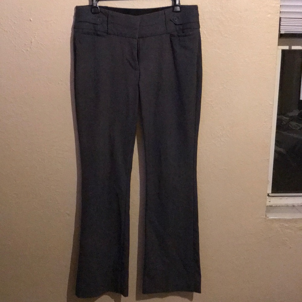 Gray dress pants